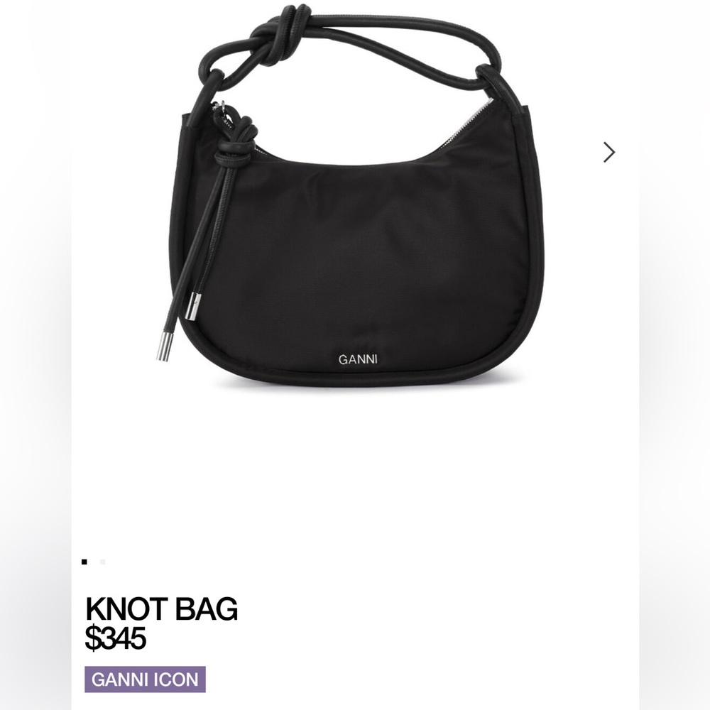 GANNI KNOT BAG